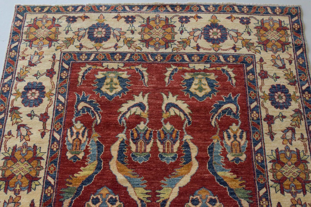 Traditional Handwoven Rug - Sultanabad Style-photo-3