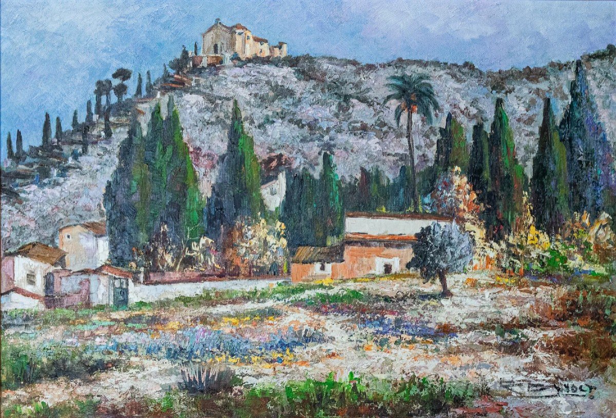 Rafael Daroca - Paysage De Xàtiva - Province De Valence