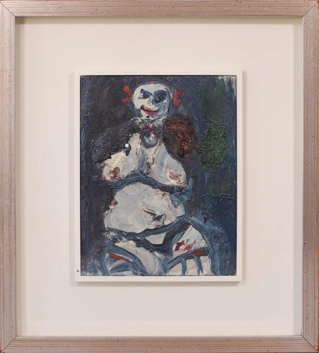 Expressionist - Oil Painting Of A Clown-photo-2