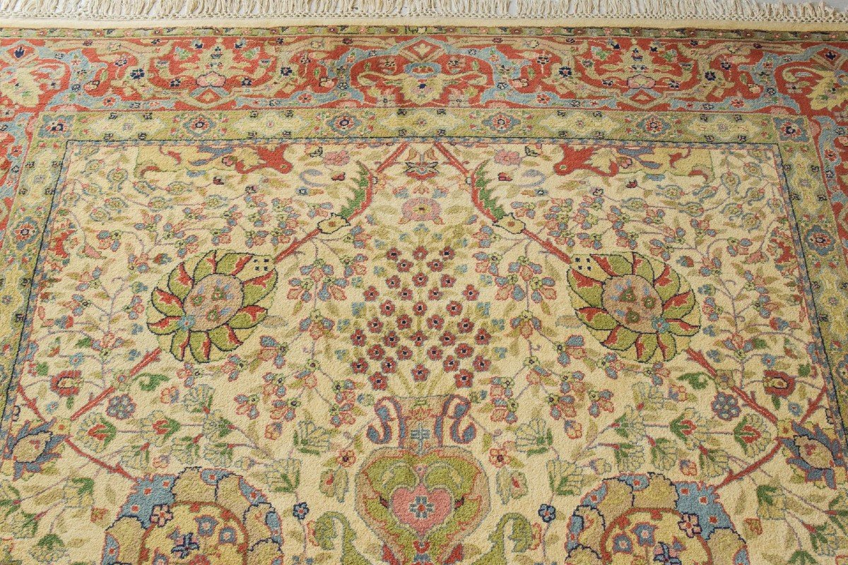 Magnificent Large Handwoven Rug - Liberty & Co - Art Nouveau Style-photo-3