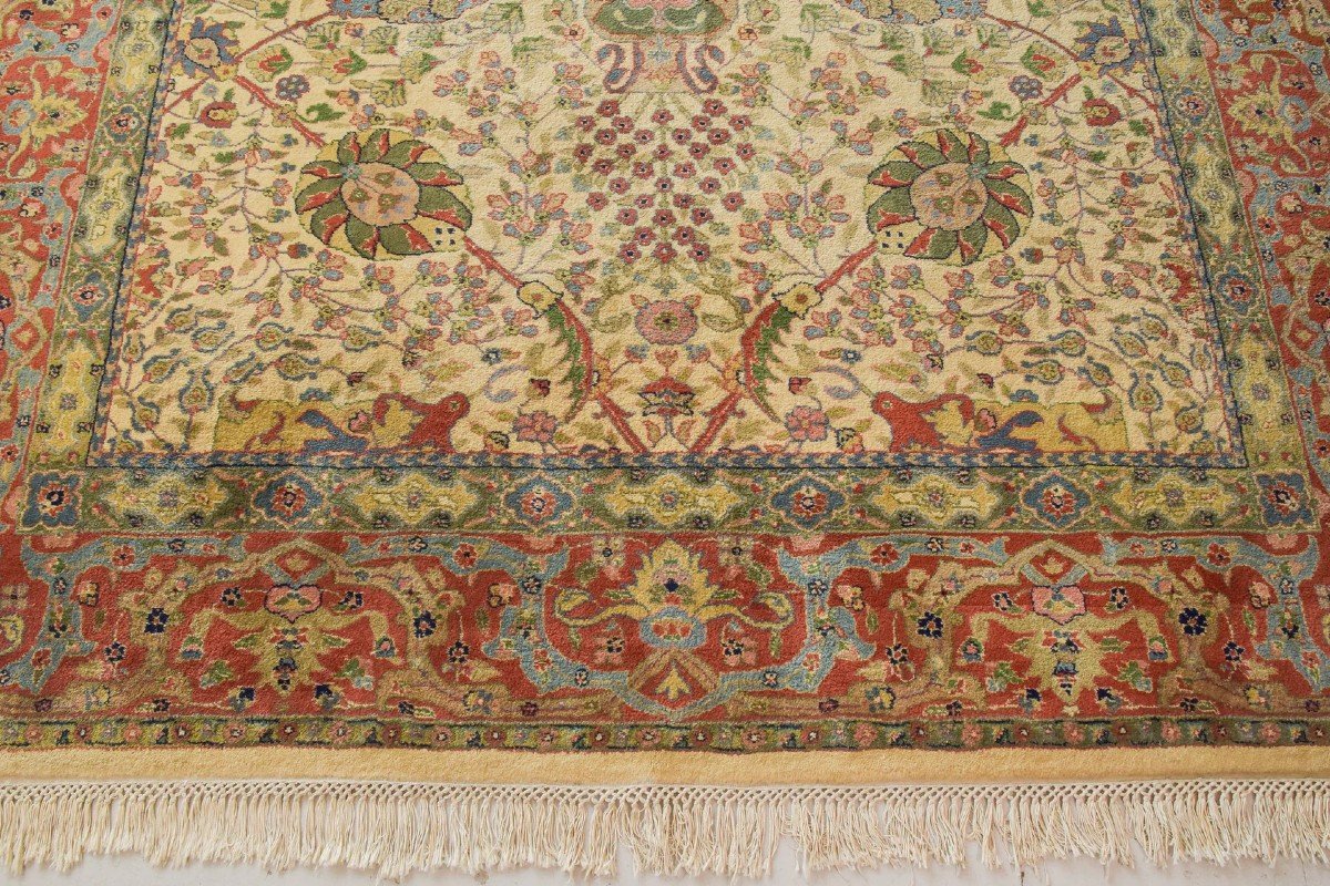 Magnificent Large Handwoven Rug - Liberty & Co - Art Nouveau Style-photo-4