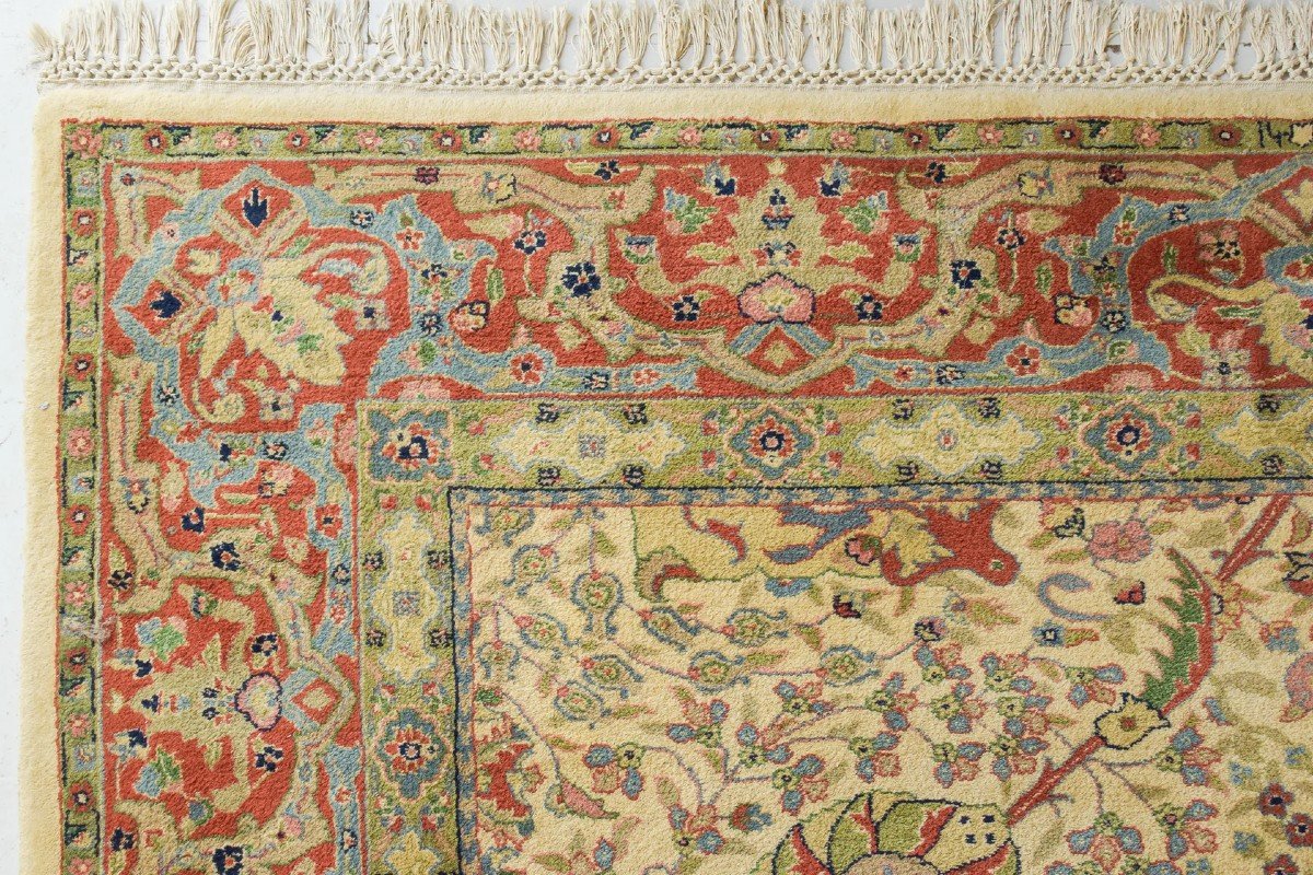 Magnificent Large Handwoven Rug - Liberty & Co - Art Nouveau Style-photo-1