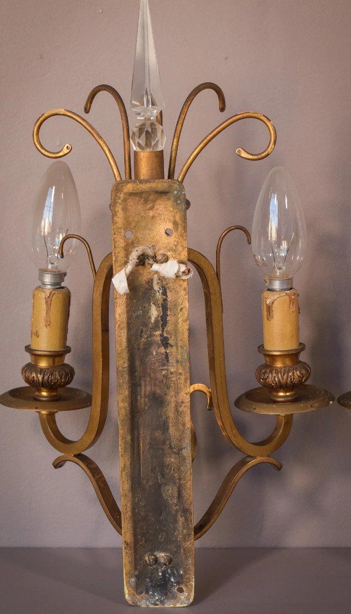 Classical High Quality - Pair Of Wall Lamps-photo-7