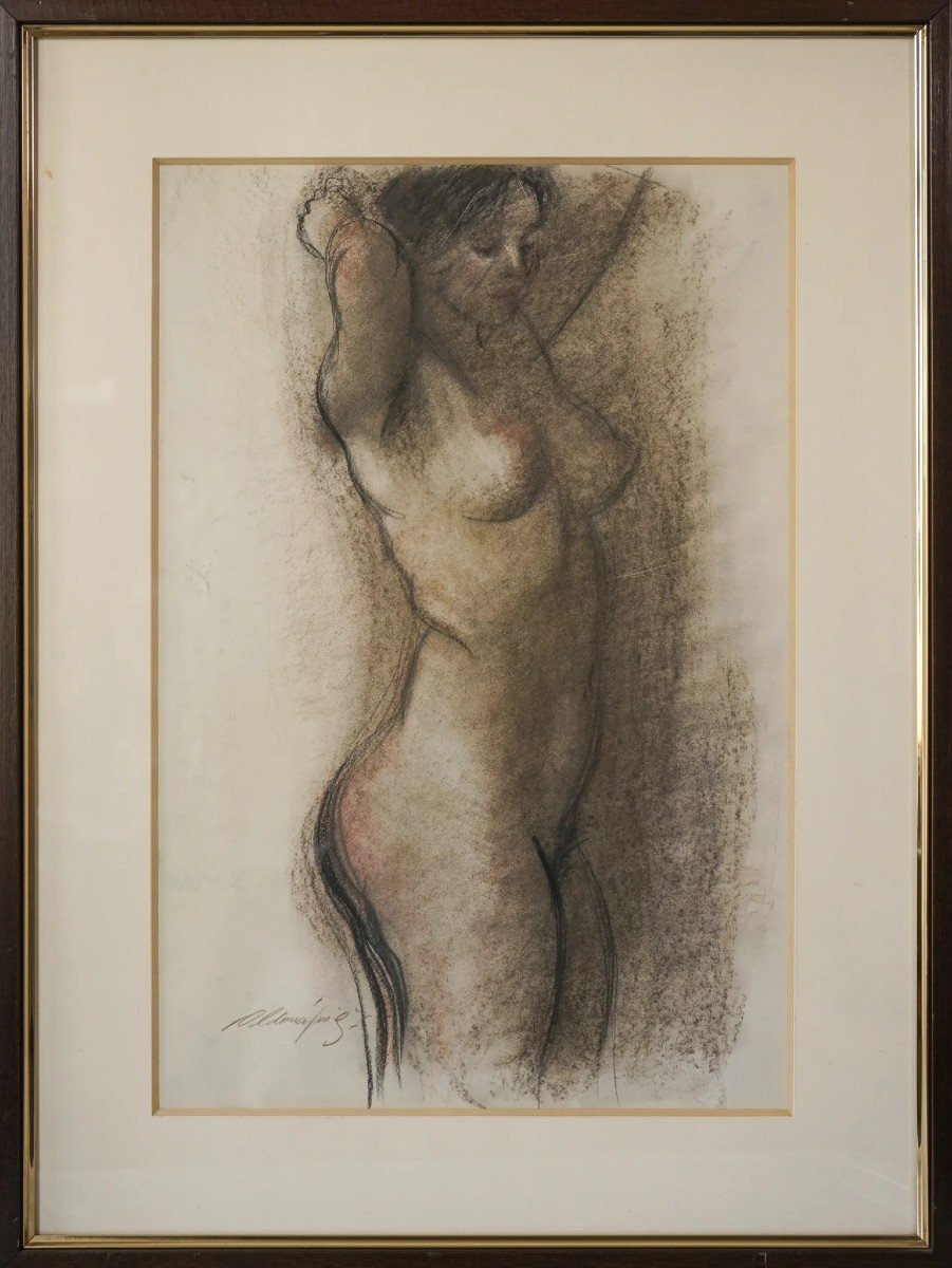 Framed - Nude Study Of A Lady-photo-2