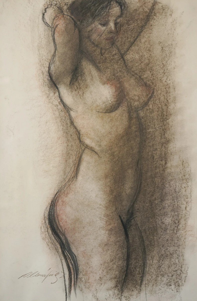 Framed - Nude Study Of A Lady