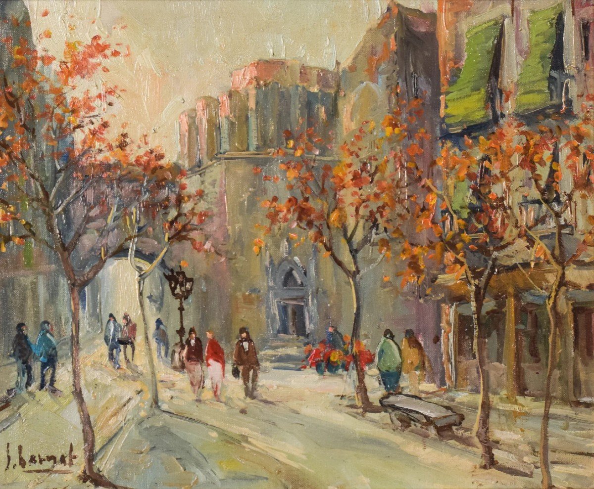 Impressionniste - Paysage Urbain d'Automne