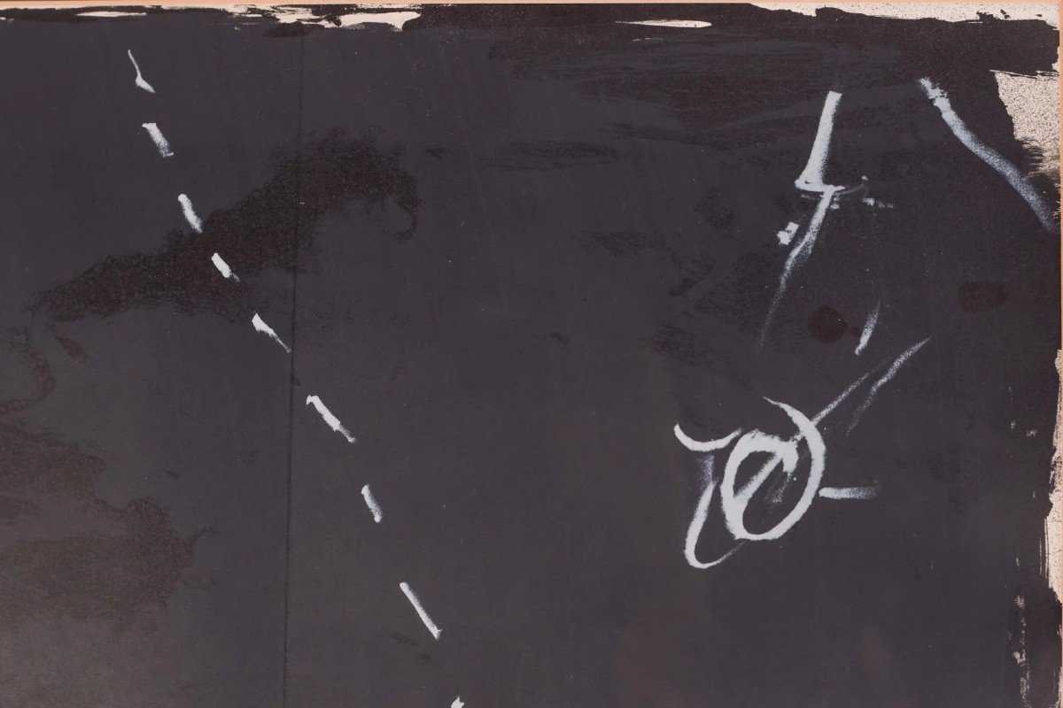 Antoni Tàpies - Lithograph From Derrière Le Miroir N 168 (1967)-photo-3