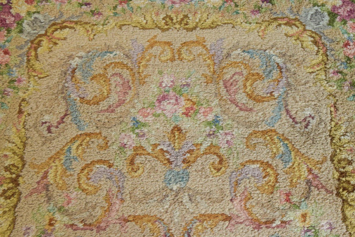 Vintage - Handwoven Spanish Rug-photo-3