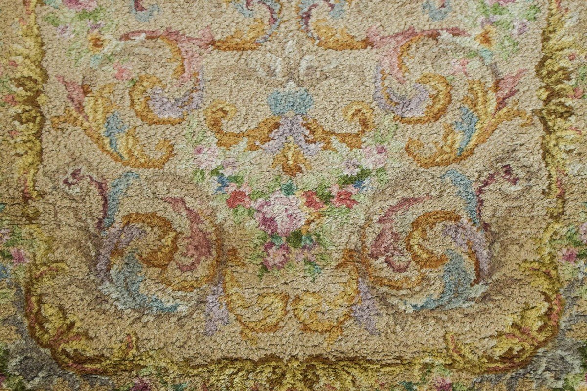 Vintage - Handwoven Spanish Rug-photo-1