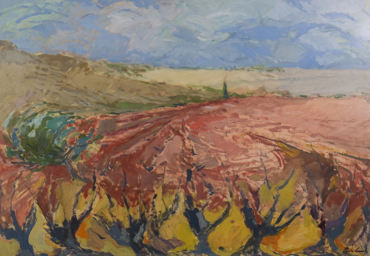 Josep Maria Pinto - Paysage Avec Vignes