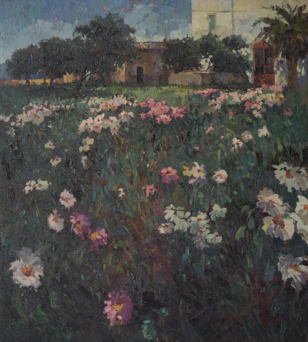 Large Landscape - Floral Meadow