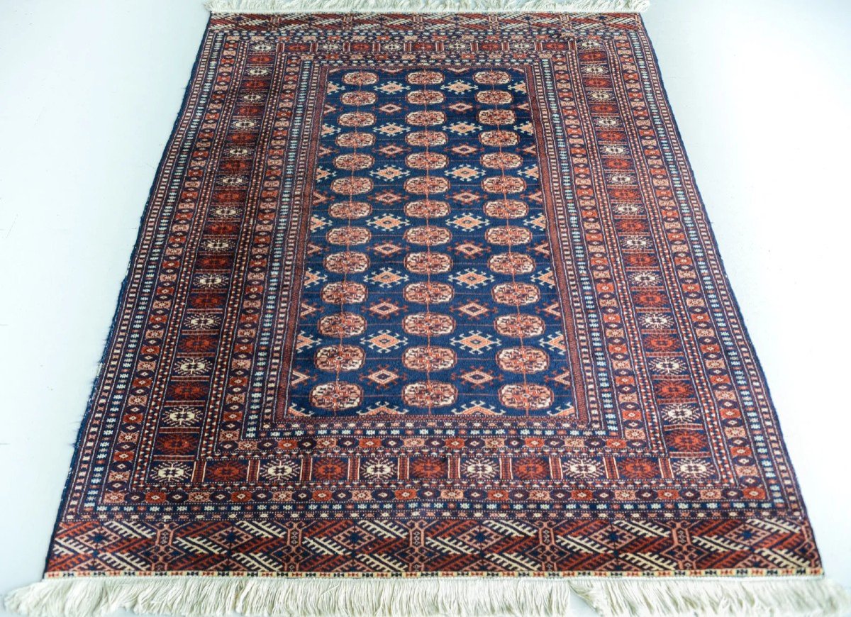 Hand Woven Vintage - Caucasian Rug-photo-2