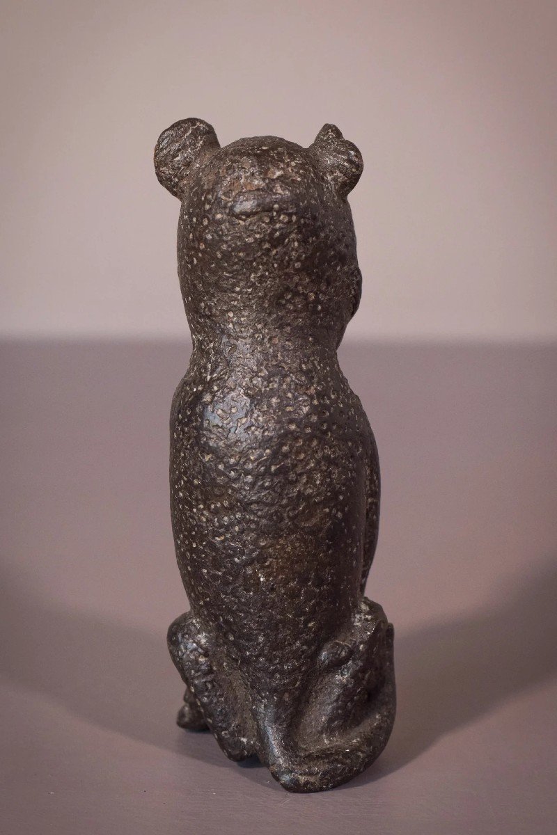 African - Benin Bronze Leopard-photo-4