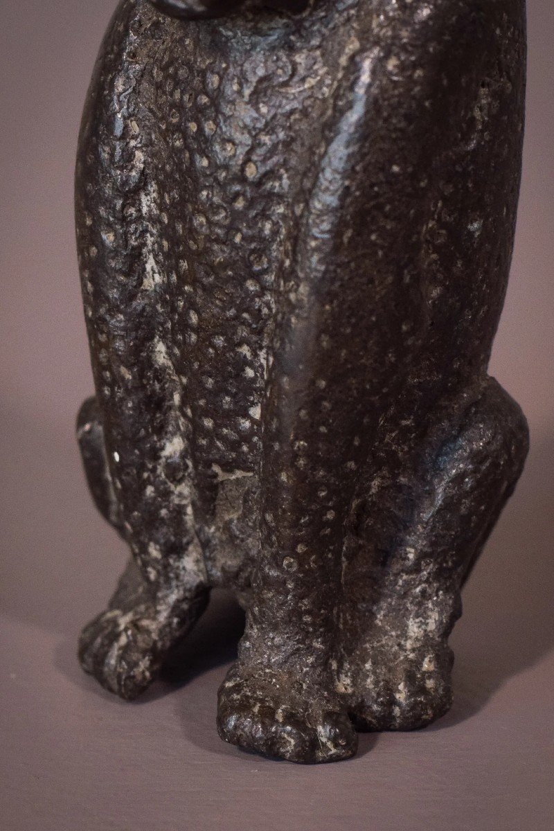 African - Benin Bronze Leopard-photo-5