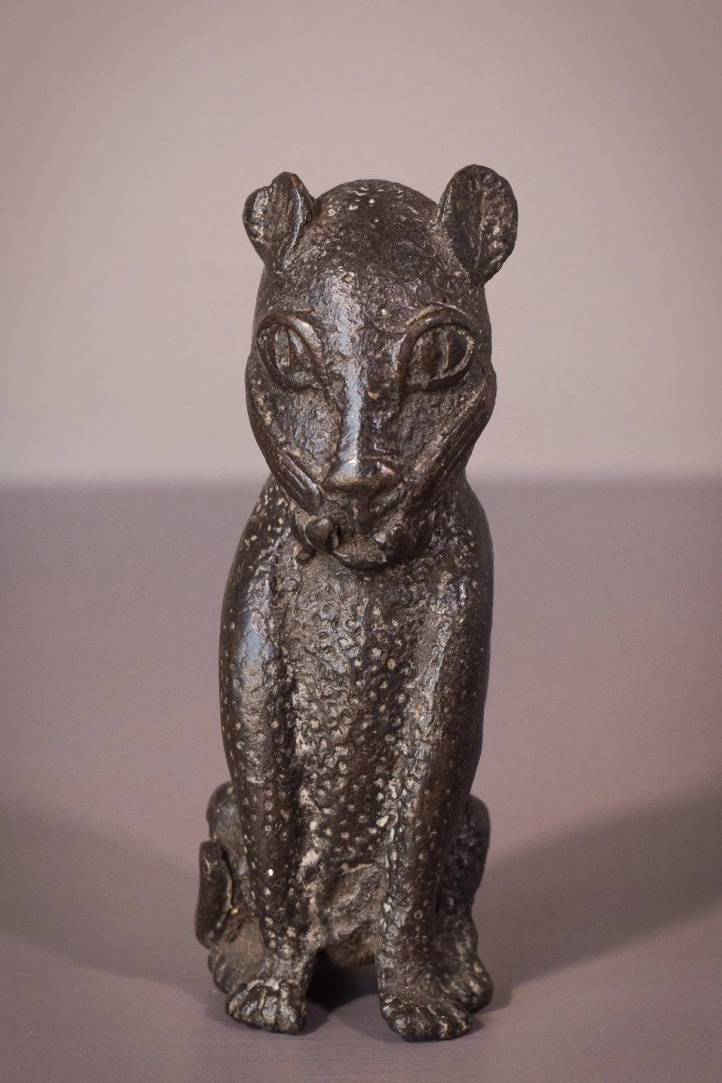 African - Benin Bronze Leopard