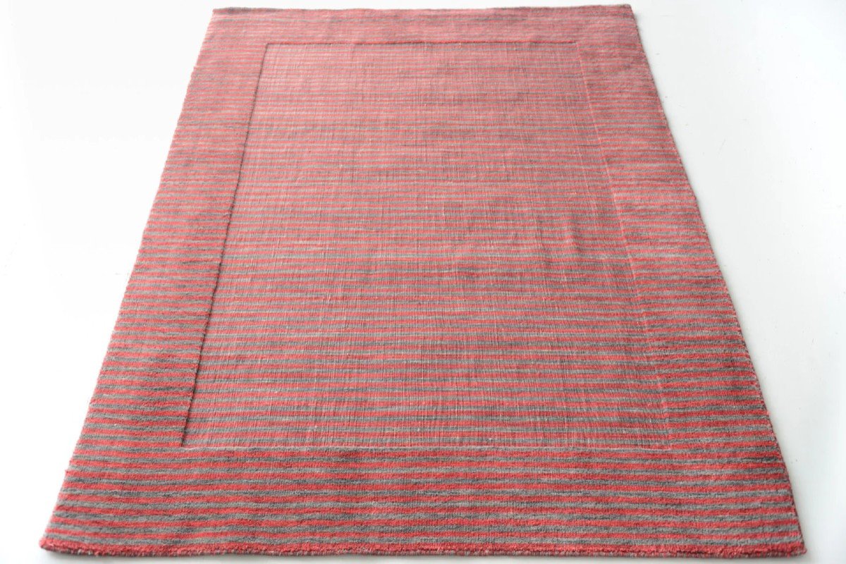 Modernist - Vintage Hand Woven Rug-photo-2