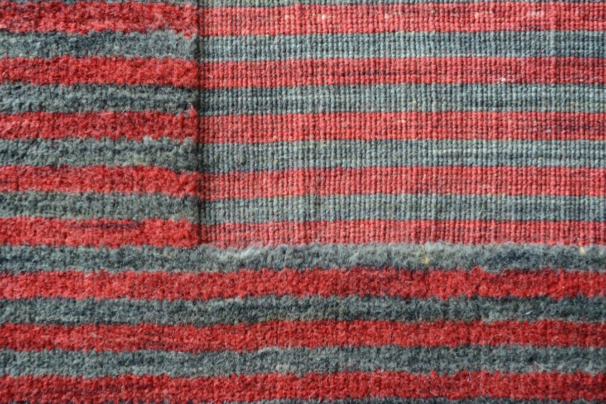 Modernist - Vintage Hand Woven Rug-photo-3