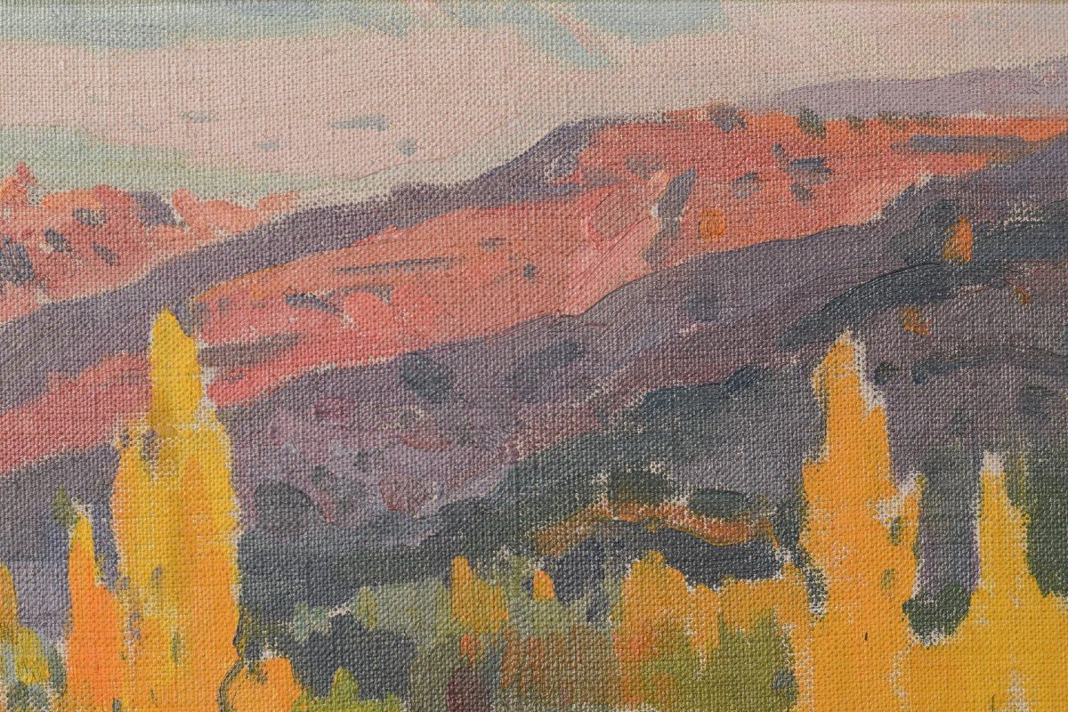 Raimon Roca Ricart (1917-2013) - Landscape "martinet, La Cerdanya"-photo-1