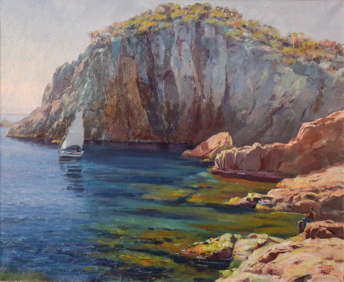 Ricard Tarrega Viladoms - Paysage De Cala Espagnole