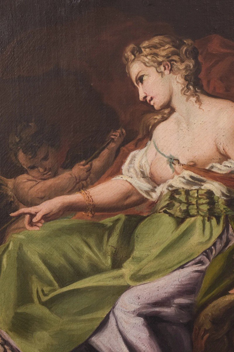 Allegory Of Grandeur - 19th Century Follower Of Corrado Giaquinto (1703-1766)-photo-2