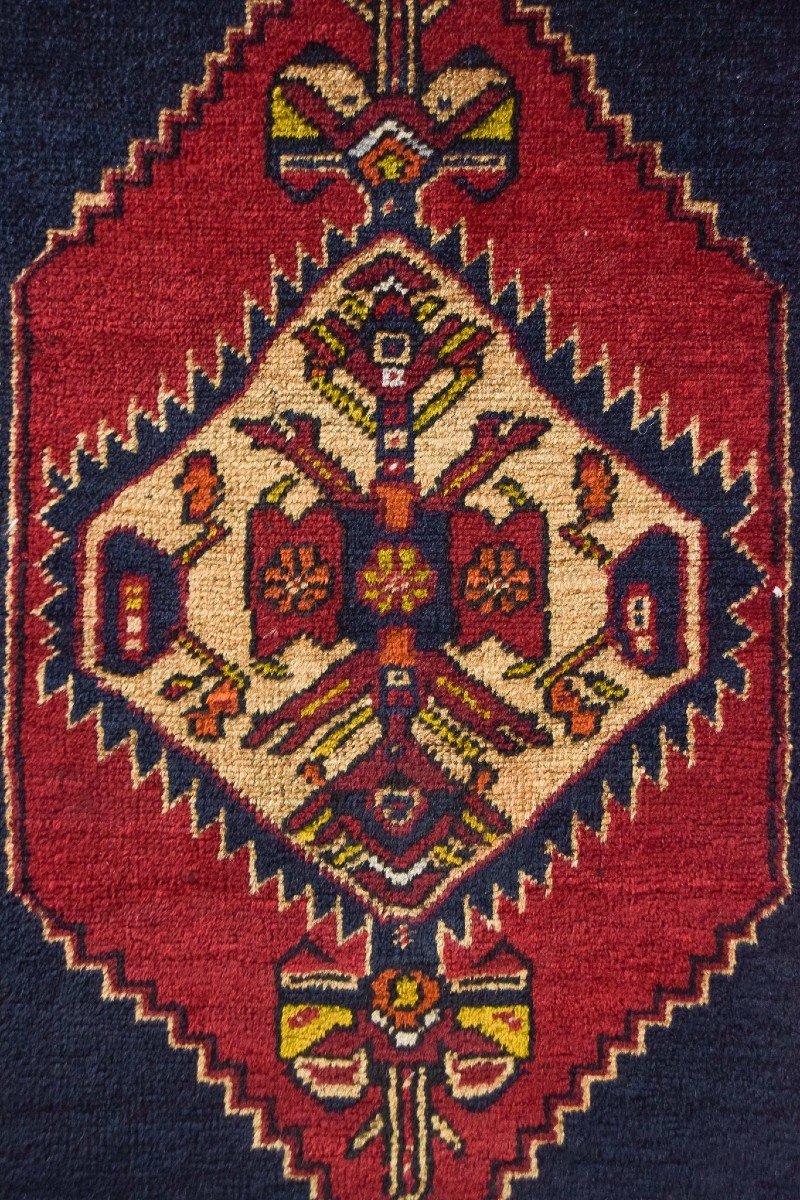 Interesting Handwoven - Oriental Tribal Rug-photo-2