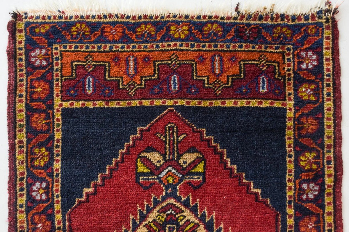 Interesting Handwoven - Oriental Tribal Rug-photo-3