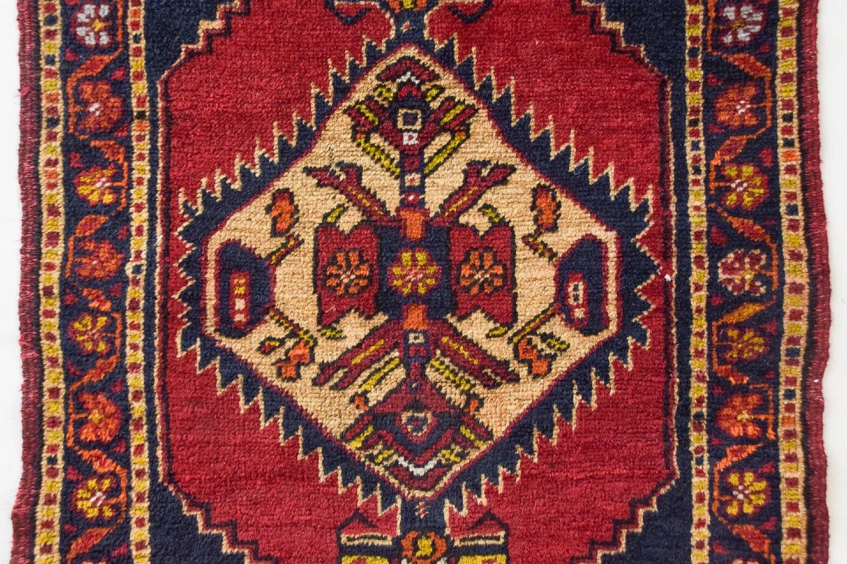 Interesting Handwoven - Oriental Tribal Rug-photo-4