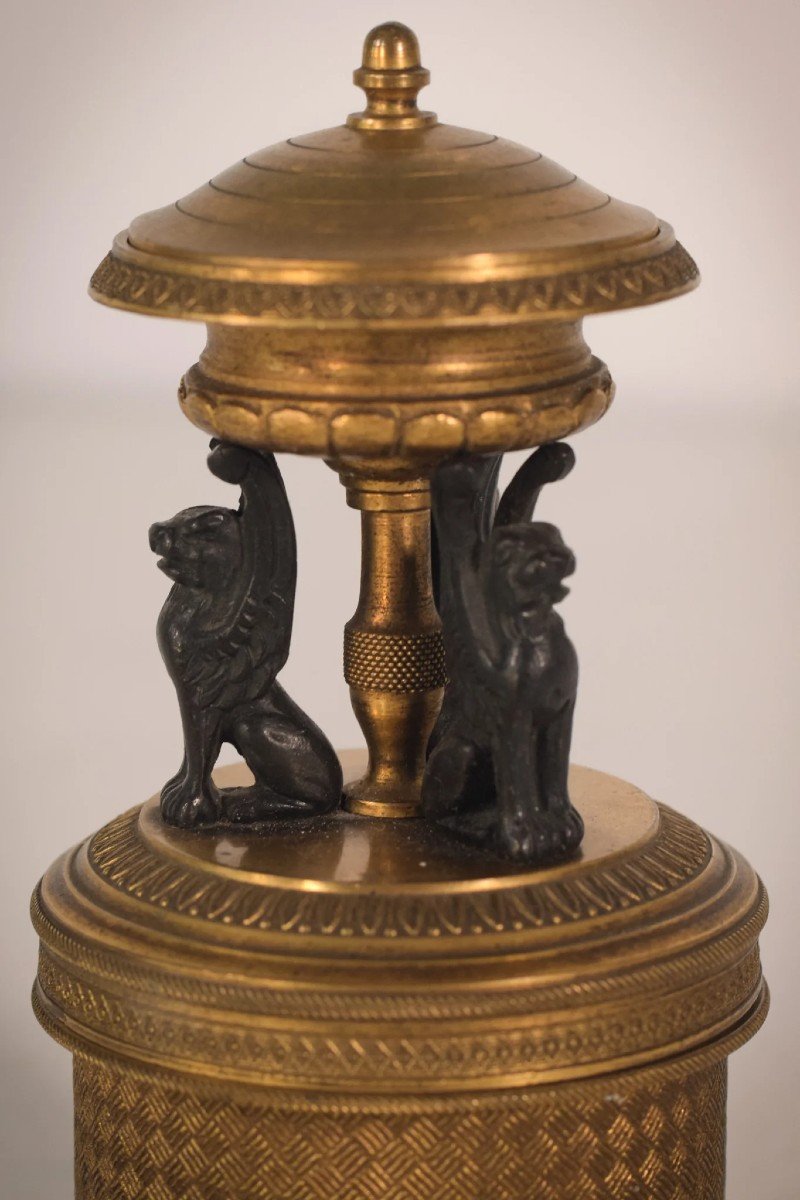 Bronze - Empire Inkwell-photo-2