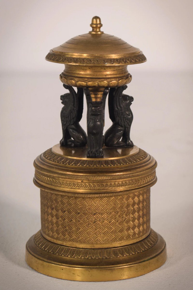 Bronze - Empire Inkwell-photo-6