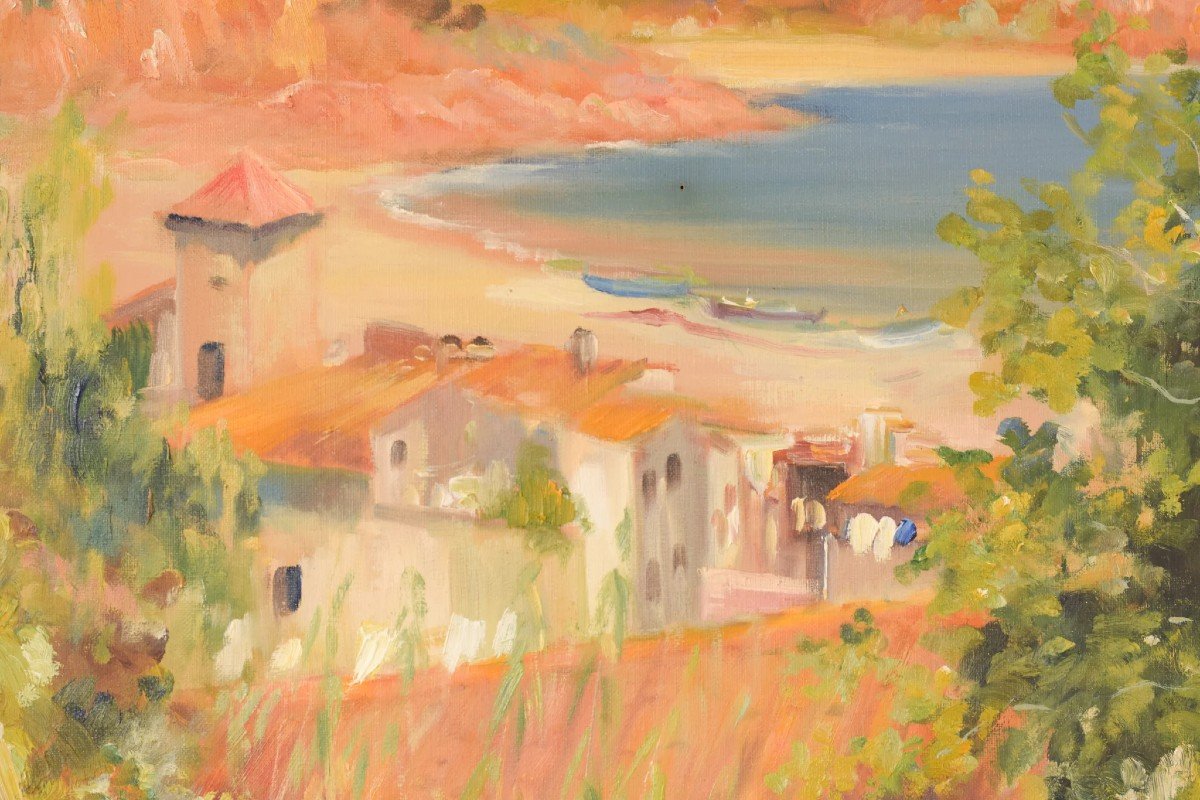 Rafael Sarabia Benitez - Impressionist Seaside Landscape-photo-4