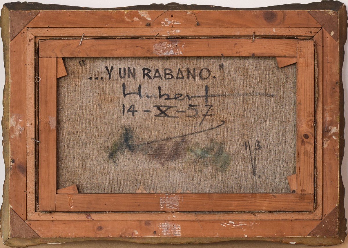 'y Un Rabano' (and One Radish) - Oil Painting-photo-8