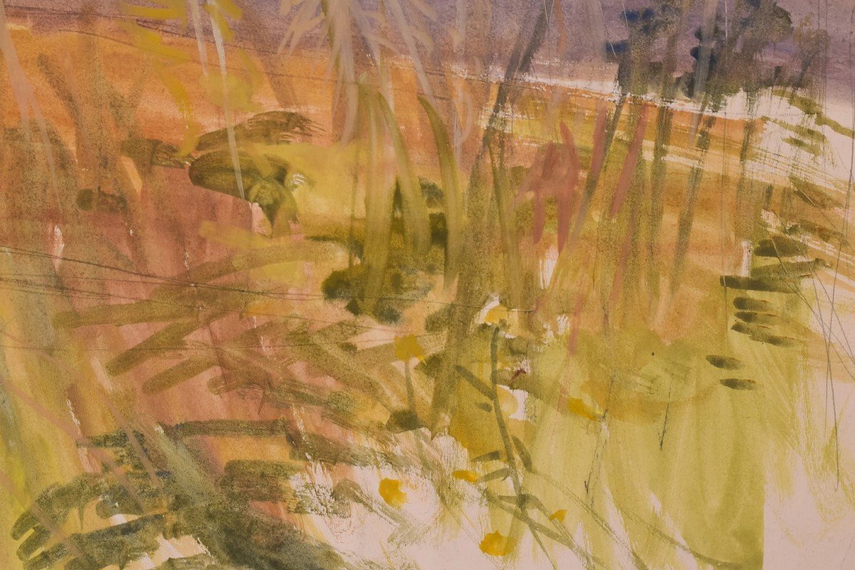 Étude de paysage - Aquarelle-photo-4