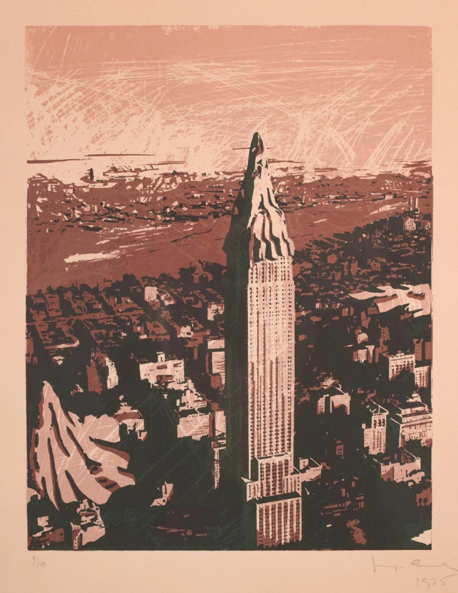 Encadré - Sérigraphie De New York