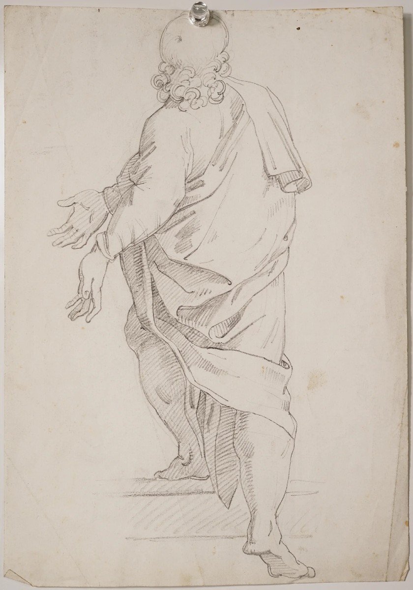 Old Master Drawings - Interesting Collection Of 18-photo-4