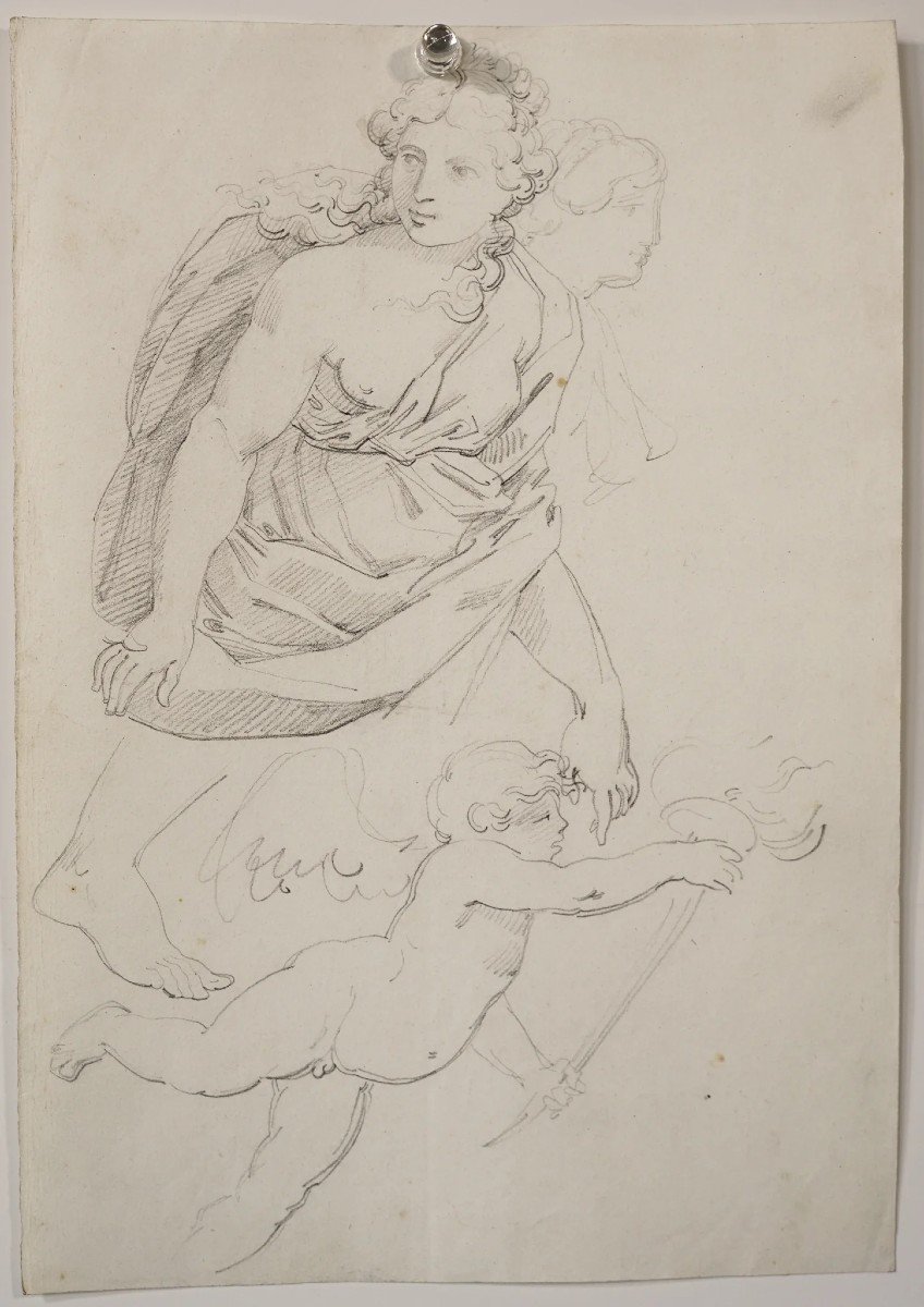 Old Master Drawings - Interesting Collection Of 18-photo-4