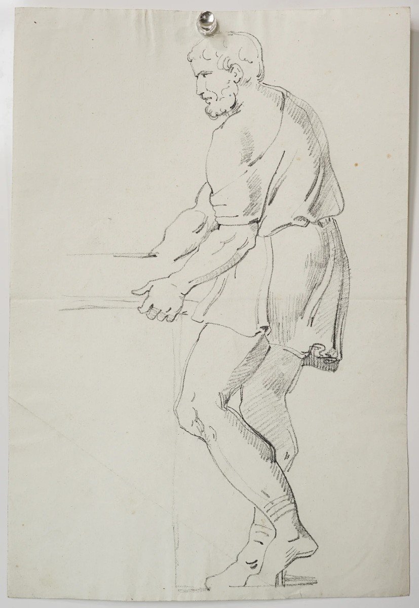 Old Master Drawings - Interesting Collection Of 18-photo-5