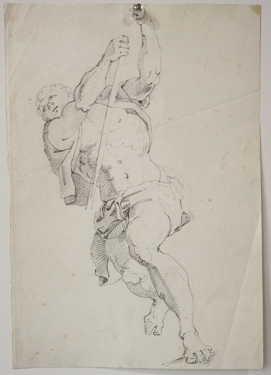 Old Master Drawings - Interesting Collection Of 18-photo-7