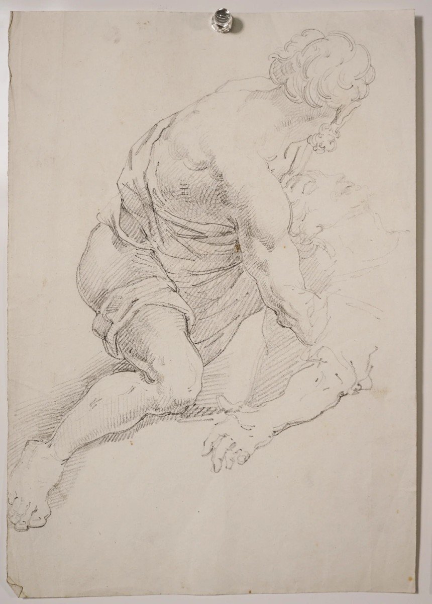 Old Master Drawings - Interesting Collection Of 18-photo-8