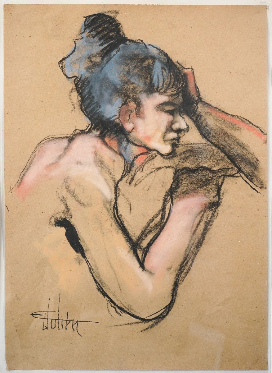 German Expressionist - Follower - Life Sketch Of A Lady