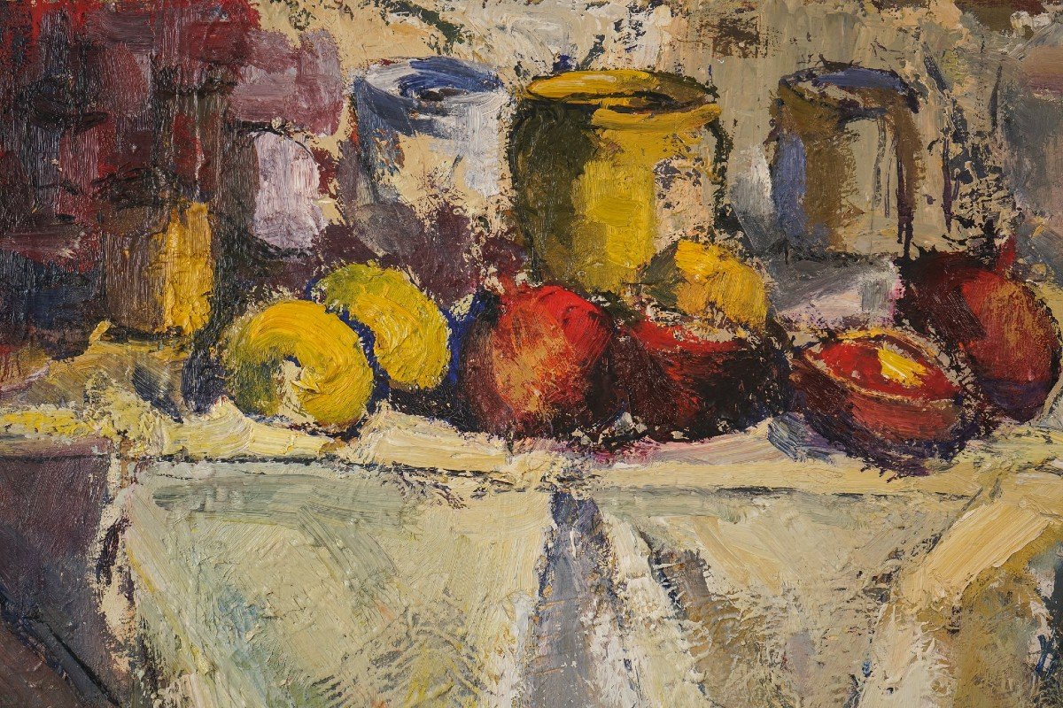 Post Impressionist Colourist - Still Life - Ernest Julien Malla-photo-2