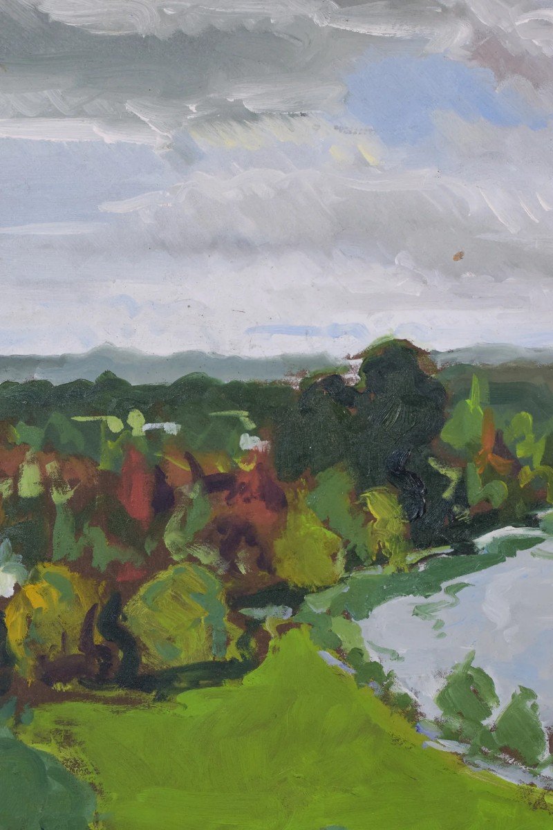 Richmond Terrace En Automne – Peinture En Plein Air-photo-3