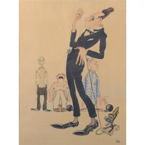 Raba 1926 - Dessin Animé Intéressant Et Bizarre