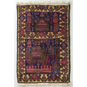 Interesting Handwoven - Tribal Rug