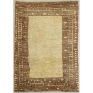 Tapis Beige Tissé à La Main - Moderniste