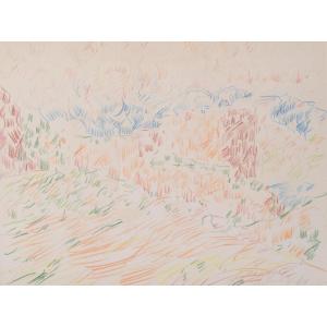 Abstract Expressionist - Landscape Drawing