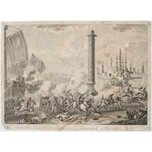 Battle And Capture Of Alexandria By The French On 25 Messidor Year 6 Commanded By The Generals