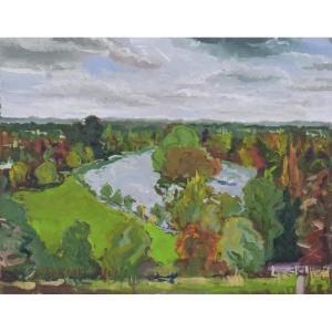 Richmond Terrace En Automne – Peinture En Plein Air