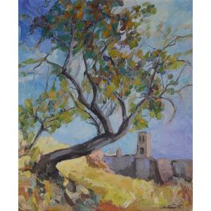 The Leaning Tree Of Sitges - Antoinette Patoechi