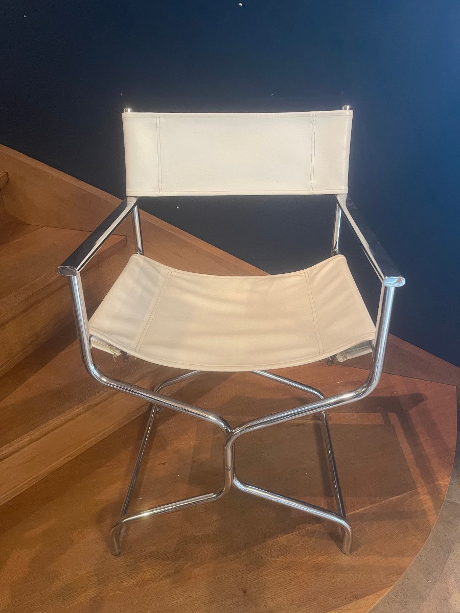 Fauteuil de réalisateur vintage des années 70