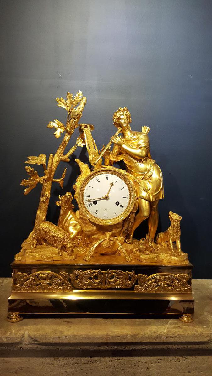 Empire Period Clock: Orpheus